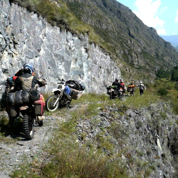 Motorradreisen Asien M41 Dushanbe Fahnenmast